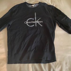 Black Calvin Klein sweatshirt